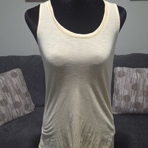 Women's Yellow Sleeveless Top